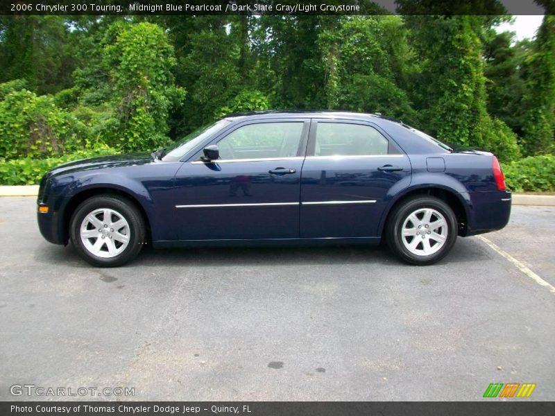 Midnight Blue Pearlcoat / Dark Slate Gray/Light Graystone 2006 Chrysler 300 Touring