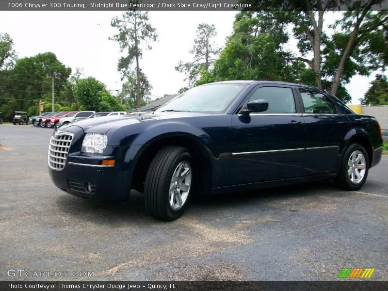 Midnight Blue Pearlcoat / Dark Slate Gray/Light Graystone 2006 Chrysler 300 Touring