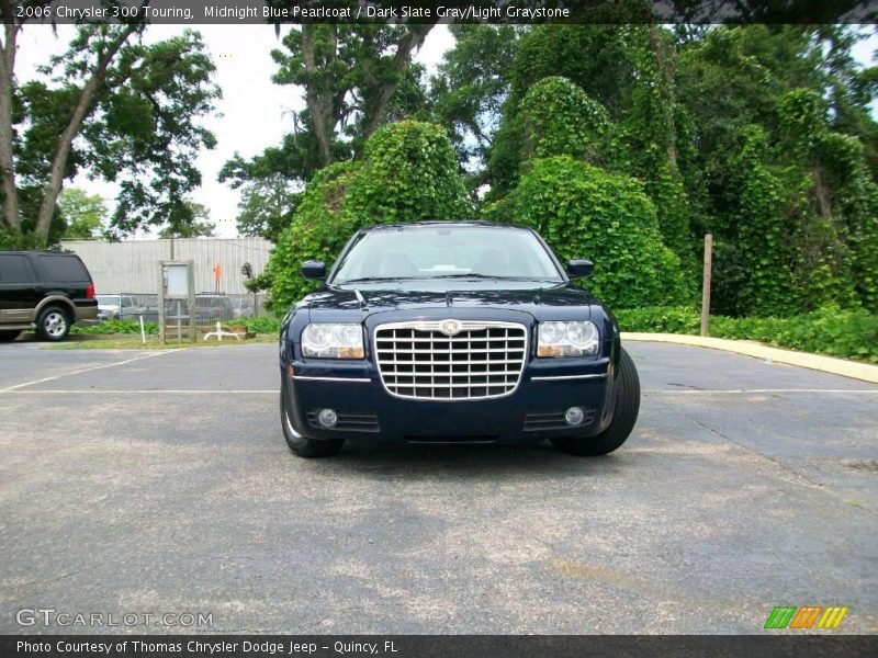 Midnight Blue Pearlcoat / Dark Slate Gray/Light Graystone 2006 Chrysler 300 Touring