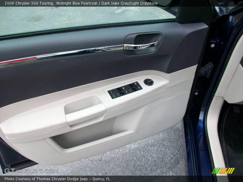 Midnight Blue Pearlcoat / Dark Slate Gray/Light Graystone 2006 Chrysler 300 Touring
