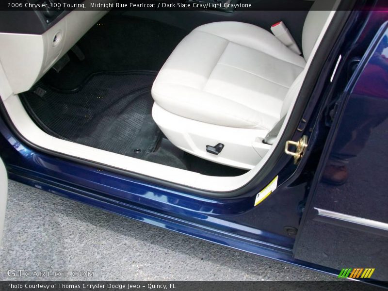 Midnight Blue Pearlcoat / Dark Slate Gray/Light Graystone 2006 Chrysler 300 Touring