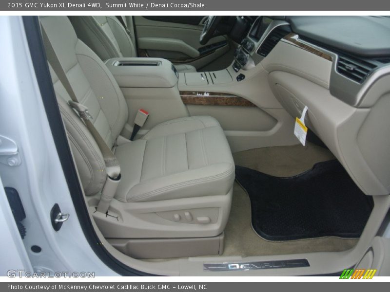 Summit White / Denali Cocoa/Shale 2015 GMC Yukon XL Denali 4WD