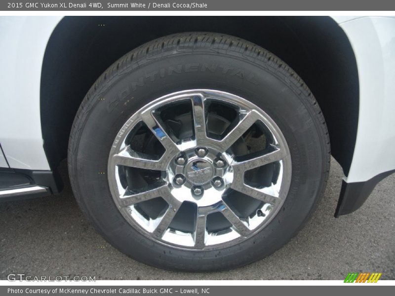 Summit White / Denali Cocoa/Shale 2015 GMC Yukon XL Denali 4WD
