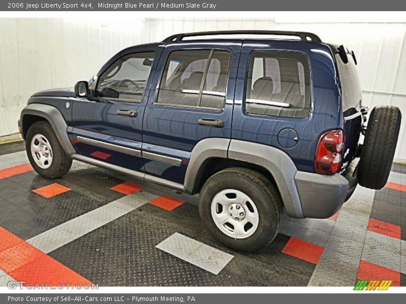 Midnight Blue Pearl / Medium Slate Gray 2006 Jeep Liberty Sport 4x4