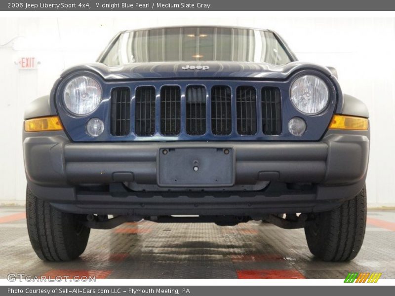 Midnight Blue Pearl / Medium Slate Gray 2006 Jeep Liberty Sport 4x4