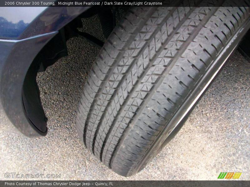 Midnight Blue Pearlcoat / Dark Slate Gray/Light Graystone 2006 Chrysler 300 Touring