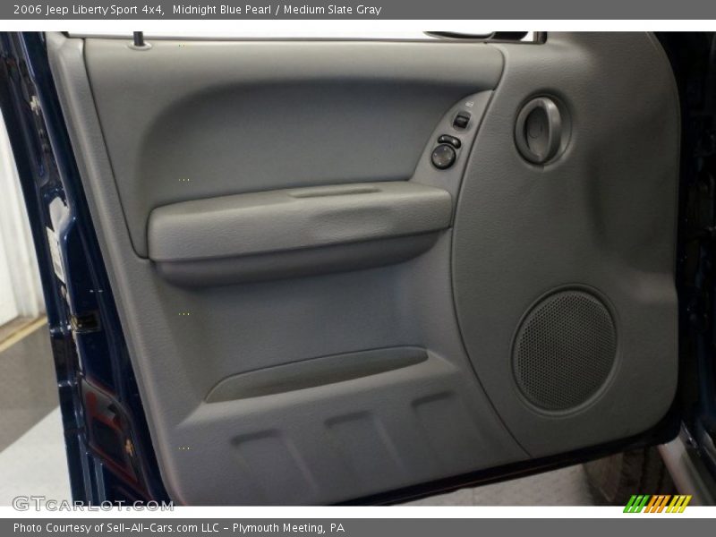 Midnight Blue Pearl / Medium Slate Gray 2006 Jeep Liberty Sport 4x4