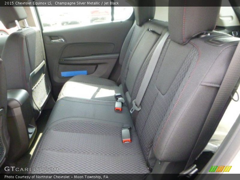 Champagne Silver Metallic / Jet Black 2015 Chevrolet Equinox LS