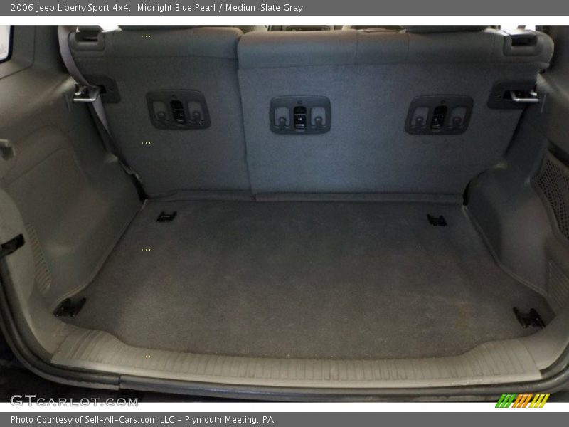Midnight Blue Pearl / Medium Slate Gray 2006 Jeep Liberty Sport 4x4