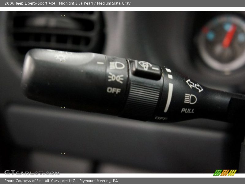 Midnight Blue Pearl / Medium Slate Gray 2006 Jeep Liberty Sport 4x4
