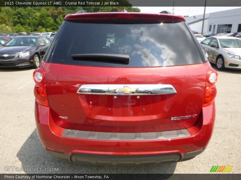 Crystal Red Tintcoat / Jet Black 2015 Chevrolet Equinox LT AWD
