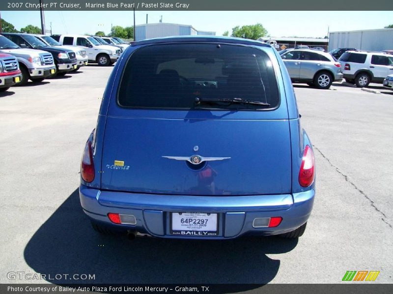 Marine Blue Pearl / Pastel Slate Gray 2007 Chrysler PT Cruiser