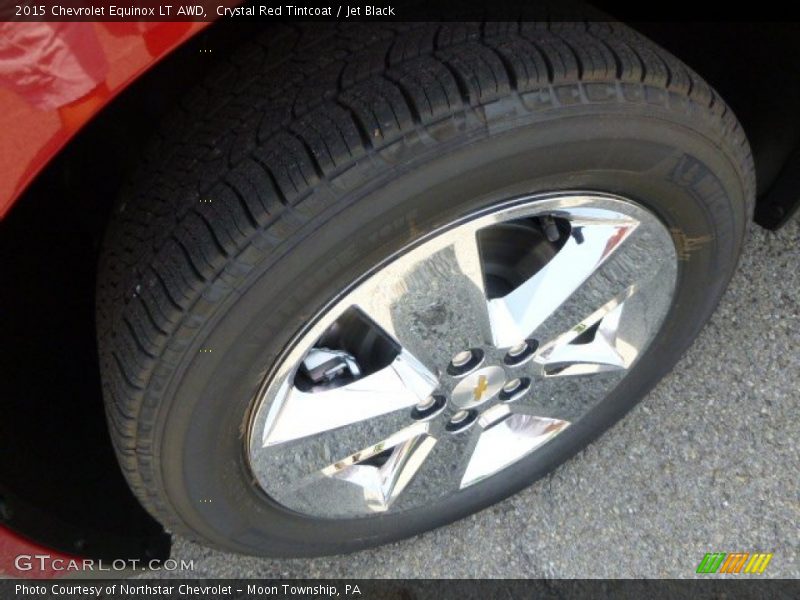 Crystal Red Tintcoat / Jet Black 2015 Chevrolet Equinox LT AWD