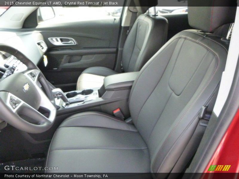 Crystal Red Tintcoat / Jet Black 2015 Chevrolet Equinox LT AWD