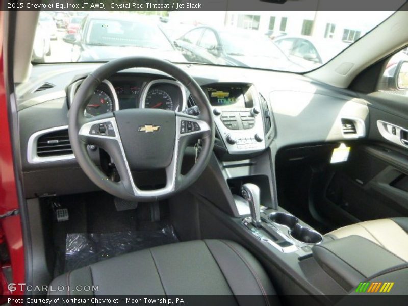 Crystal Red Tintcoat / Jet Black 2015 Chevrolet Equinox LT AWD