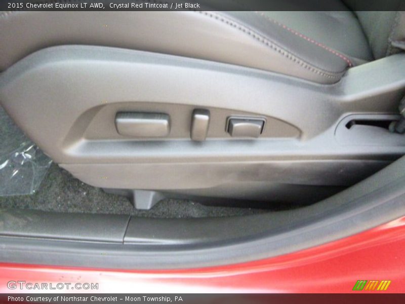 Crystal Red Tintcoat / Jet Black 2015 Chevrolet Equinox LT AWD