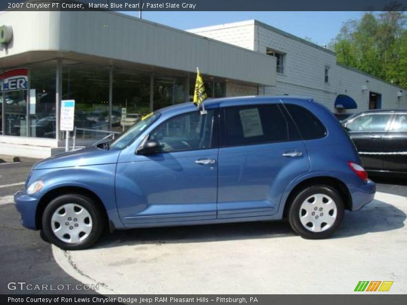 Marine Blue Pearl / Pastel Slate Gray 2007 Chrysler PT Cruiser