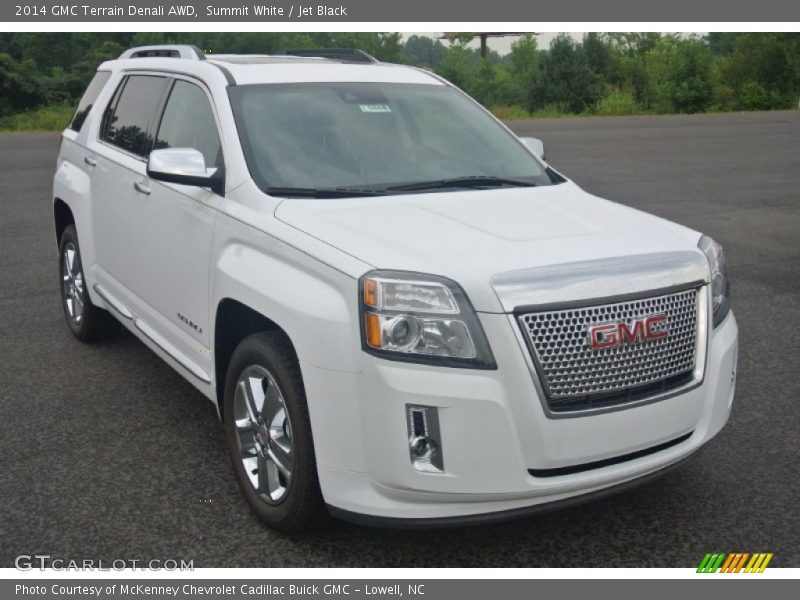 Summit White / Jet Black 2014 GMC Terrain Denali AWD