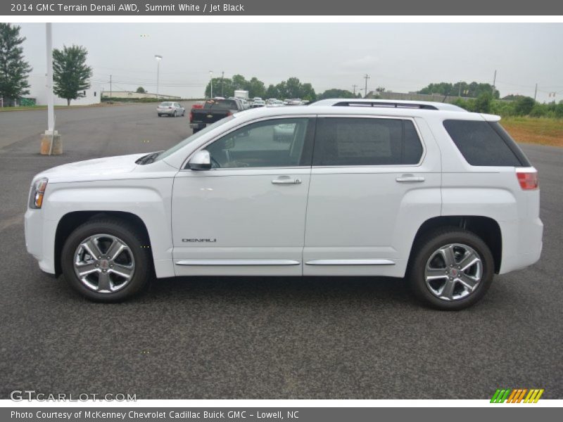 Summit White / Jet Black 2014 GMC Terrain Denali AWD