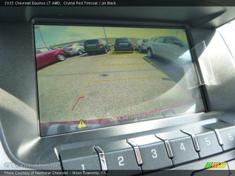 Crystal Red Tintcoat / Jet Black 2015 Chevrolet Equinox LT AWD