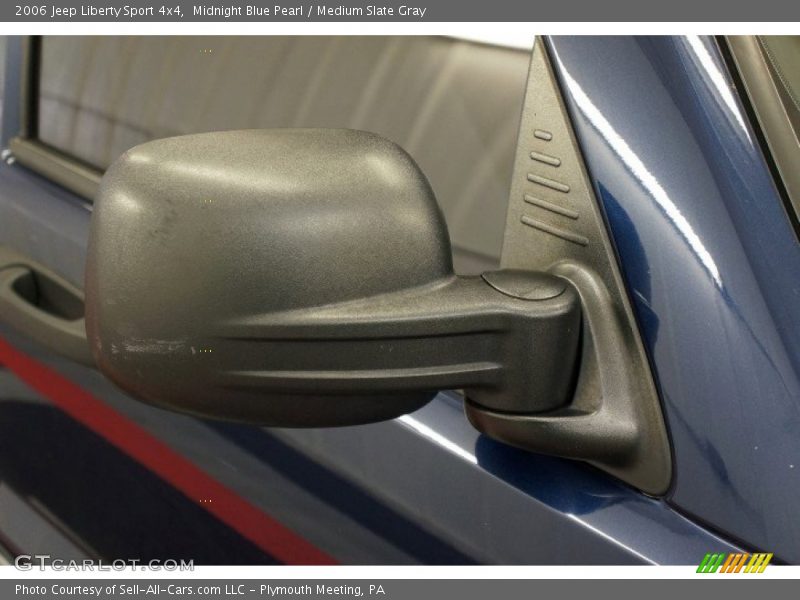 Midnight Blue Pearl / Medium Slate Gray 2006 Jeep Liberty Sport 4x4
