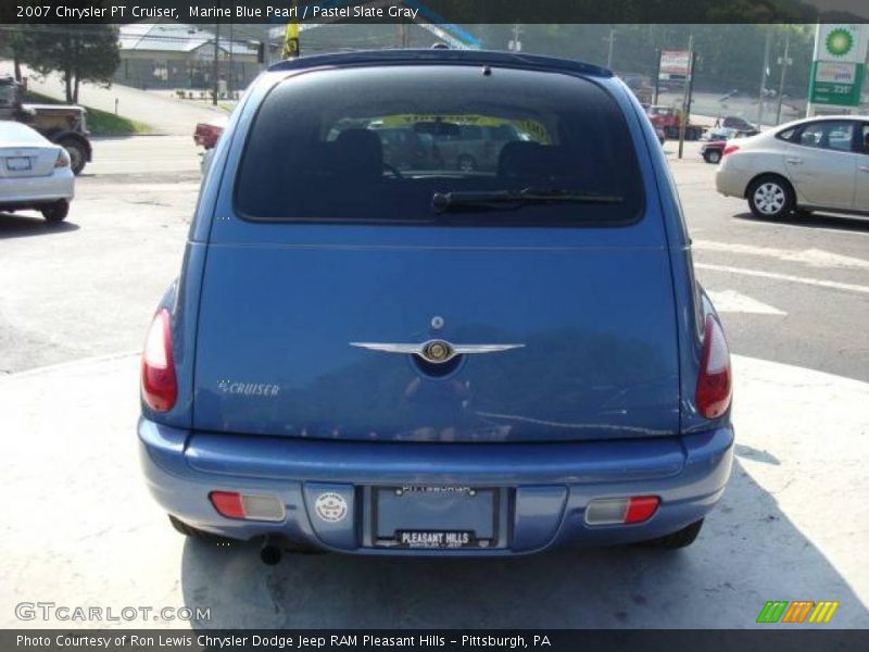 Marine Blue Pearl / Pastel Slate Gray 2007 Chrysler PT Cruiser