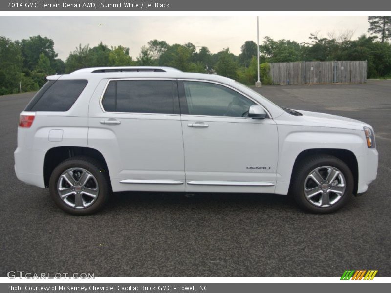 Summit White / Jet Black 2014 GMC Terrain Denali AWD