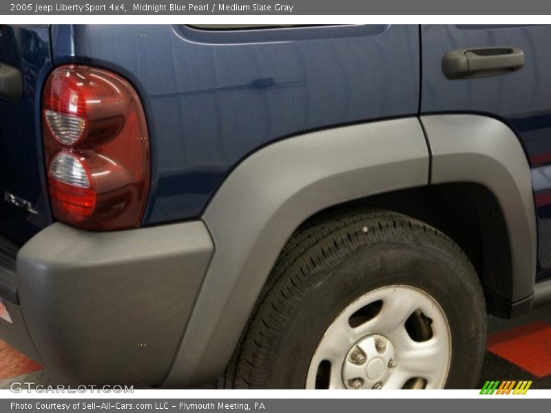 Midnight Blue Pearl / Medium Slate Gray 2006 Jeep Liberty Sport 4x4