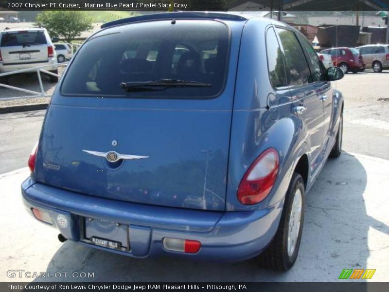 Marine Blue Pearl / Pastel Slate Gray 2007 Chrysler PT Cruiser