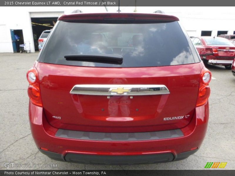 Crystal Red Tintcoat / Jet Black 2015 Chevrolet Equinox LT AWD