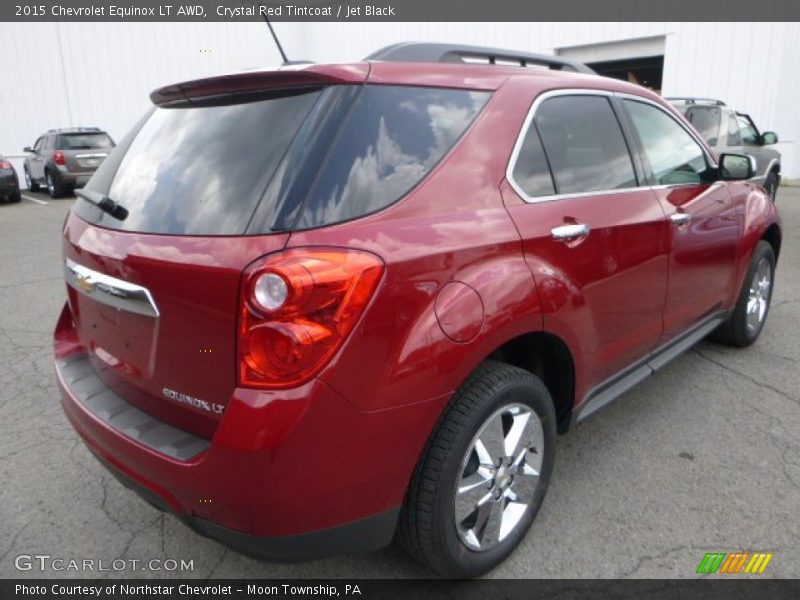 Crystal Red Tintcoat / Jet Black 2015 Chevrolet Equinox LT AWD