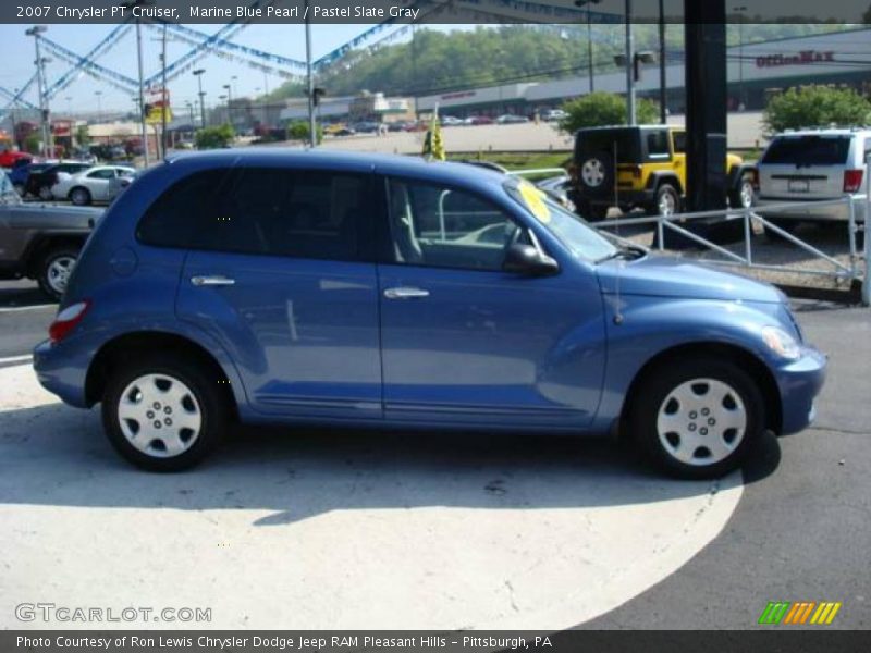 Marine Blue Pearl / Pastel Slate Gray 2007 Chrysler PT Cruiser