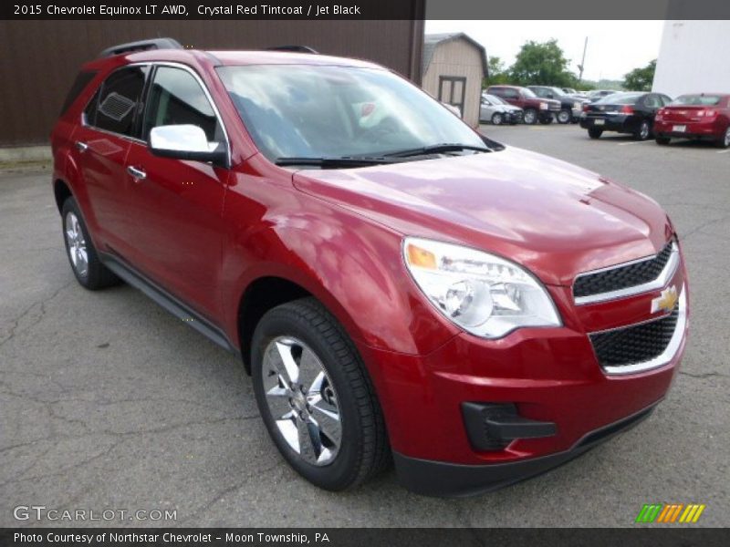 Crystal Red Tintcoat / Jet Black 2015 Chevrolet Equinox LT AWD