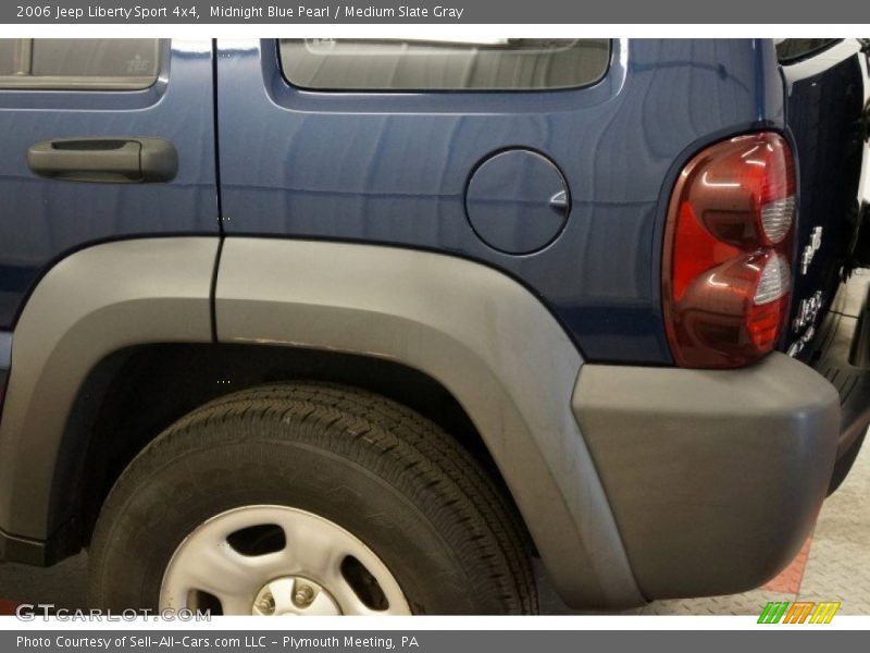 Midnight Blue Pearl / Medium Slate Gray 2006 Jeep Liberty Sport 4x4