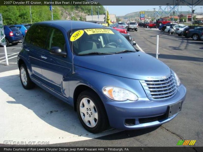 Marine Blue Pearl / Pastel Slate Gray 2007 Chrysler PT Cruiser