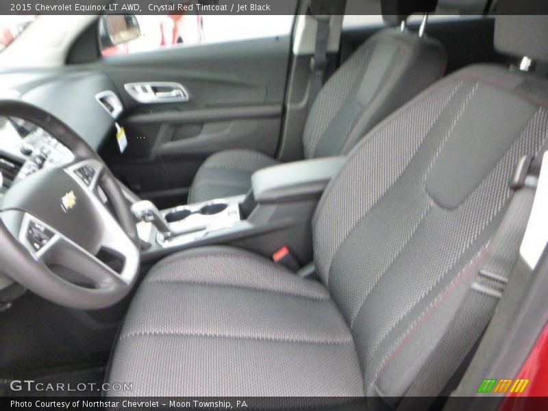Crystal Red Tintcoat / Jet Black 2015 Chevrolet Equinox LT AWD