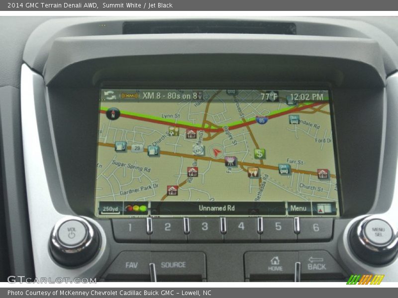Summit White / Jet Black 2014 GMC Terrain Denali AWD