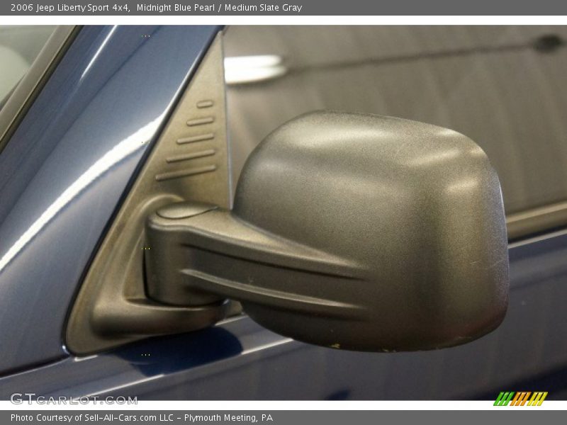 Midnight Blue Pearl / Medium Slate Gray 2006 Jeep Liberty Sport 4x4