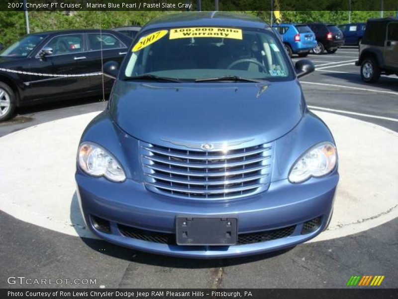 Marine Blue Pearl / Pastel Slate Gray 2007 Chrysler PT Cruiser