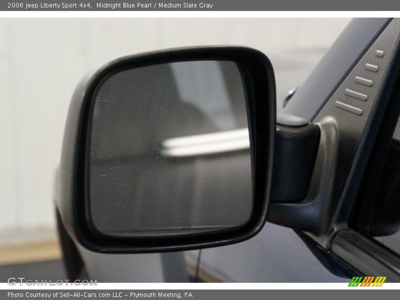 Midnight Blue Pearl / Medium Slate Gray 2006 Jeep Liberty Sport 4x4