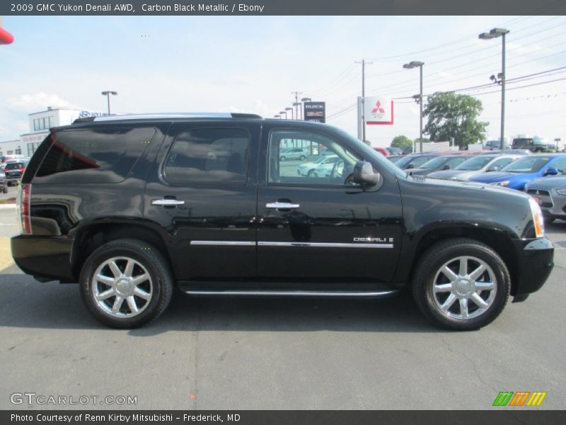 Carbon Black Metallic / Ebony 2009 GMC Yukon Denali AWD