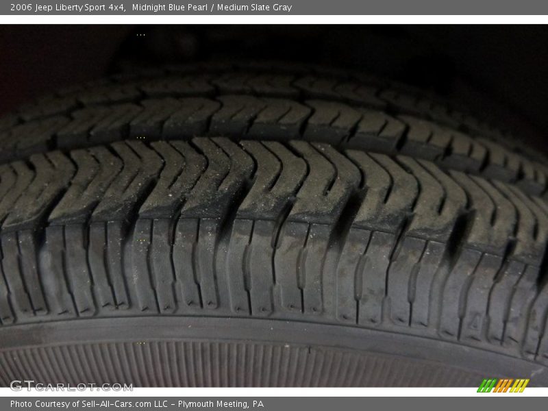 Midnight Blue Pearl / Medium Slate Gray 2006 Jeep Liberty Sport 4x4