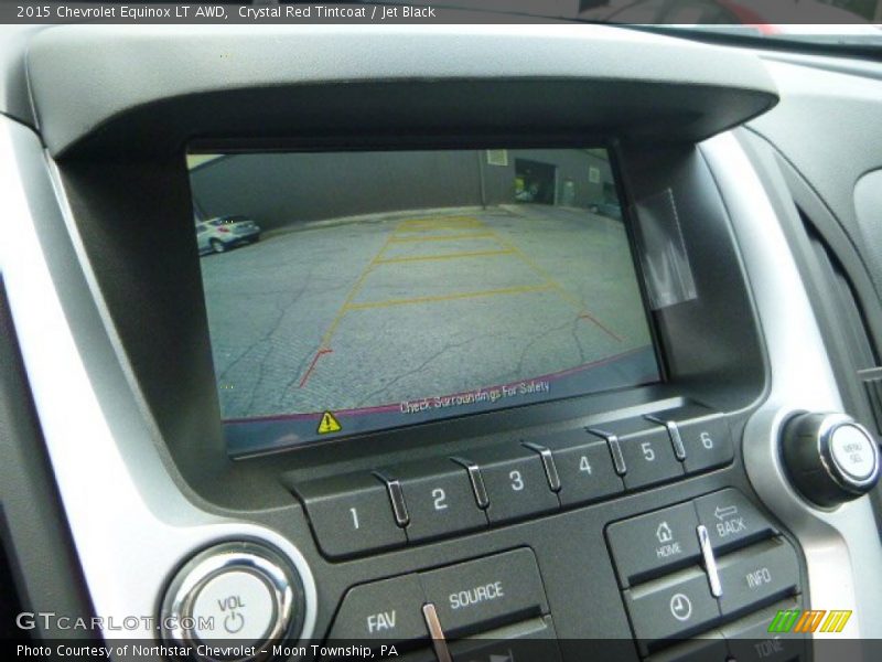 Crystal Red Tintcoat / Jet Black 2015 Chevrolet Equinox LT AWD