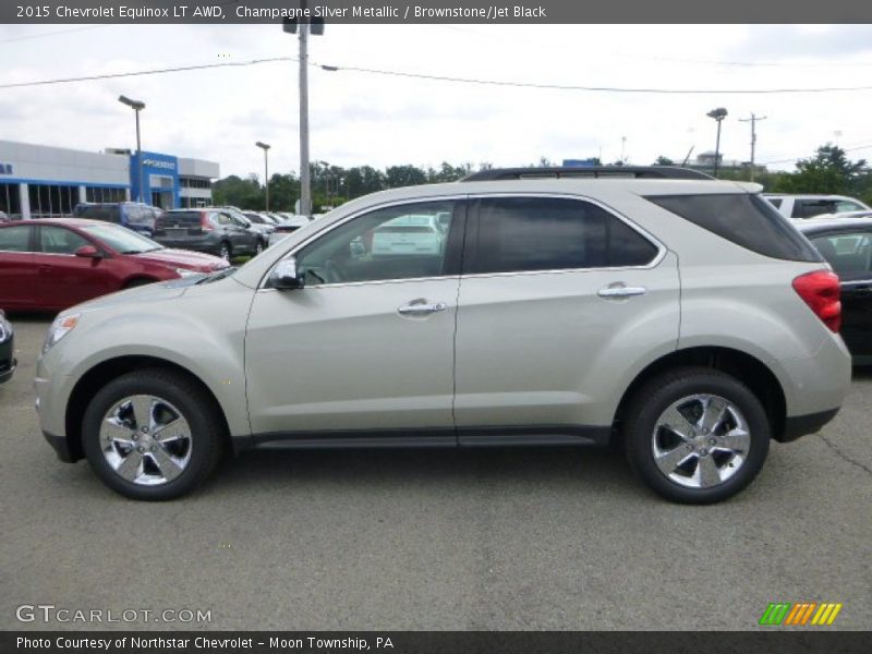  2015 Equinox LT AWD Champagne Silver Metallic