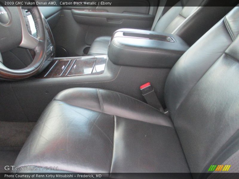 Carbon Black Metallic / Ebony 2009 GMC Yukon Denali AWD