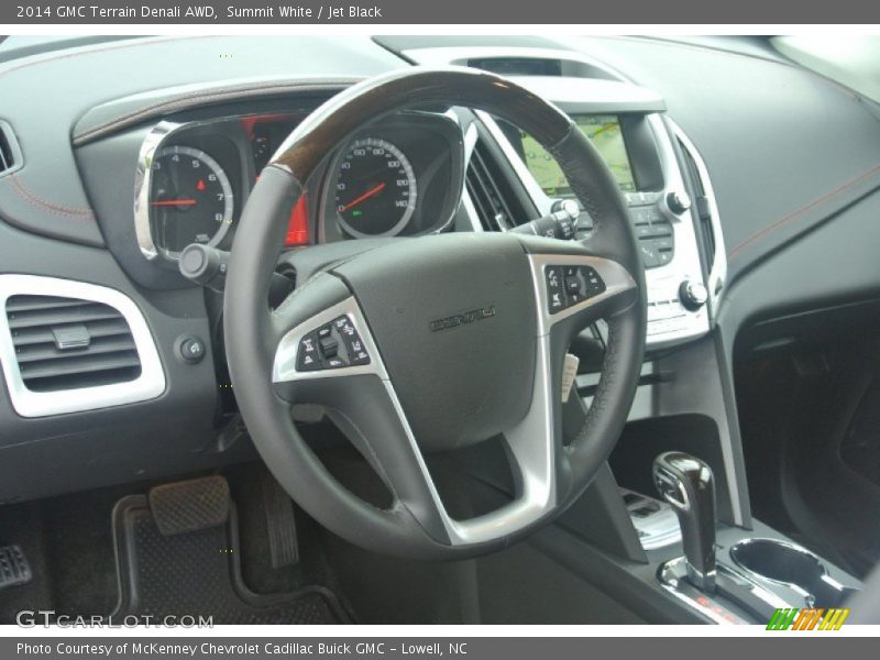 Summit White / Jet Black 2014 GMC Terrain Denali AWD