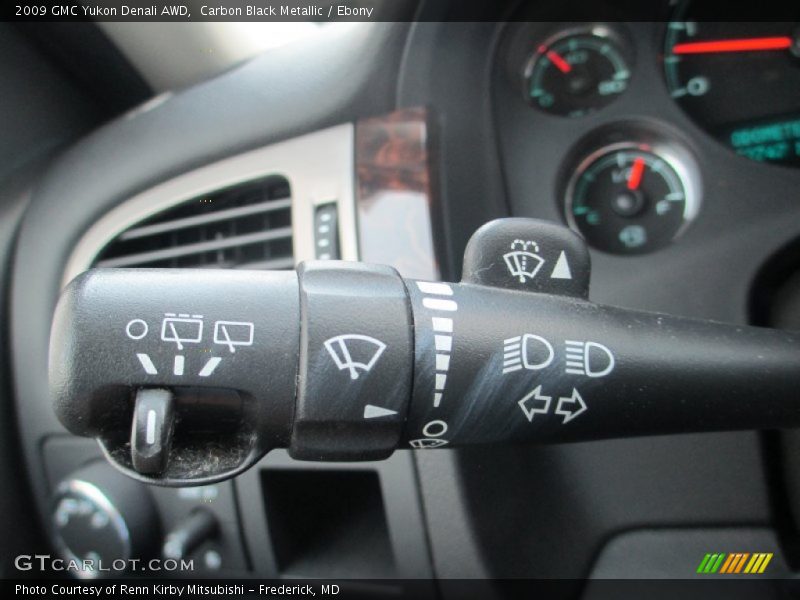 Carbon Black Metallic / Ebony 2009 GMC Yukon Denali AWD