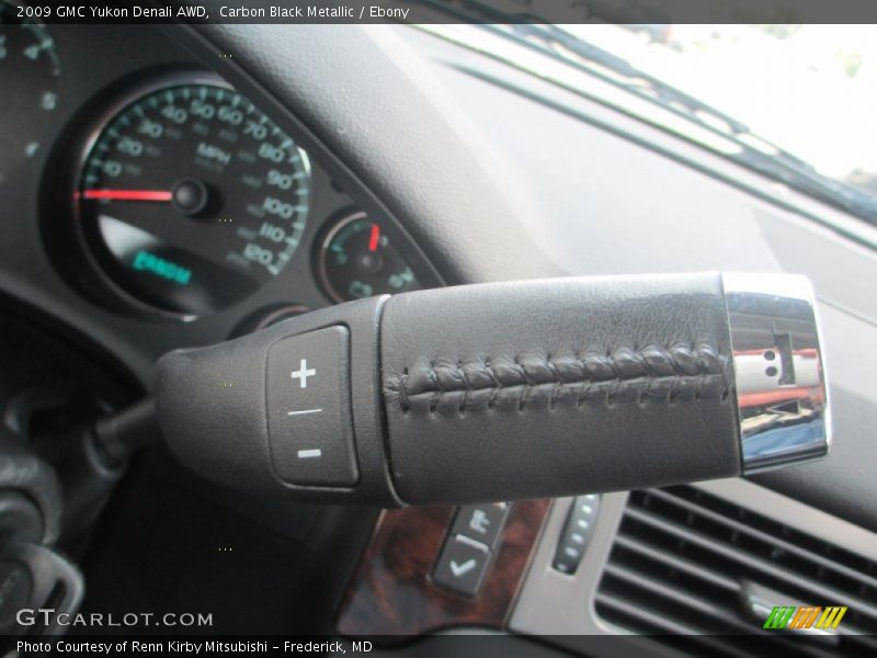 Carbon Black Metallic / Ebony 2009 GMC Yukon Denali AWD