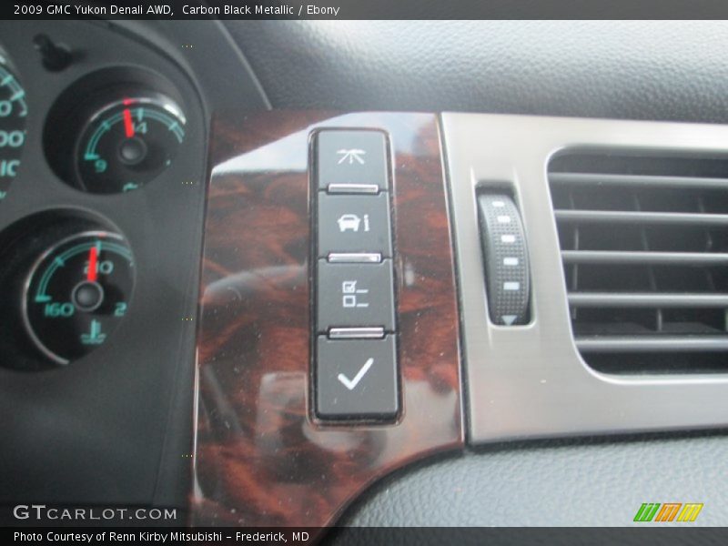Carbon Black Metallic / Ebony 2009 GMC Yukon Denali AWD