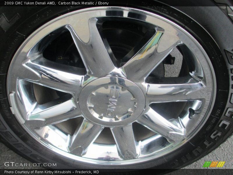 Carbon Black Metallic / Ebony 2009 GMC Yukon Denali AWD